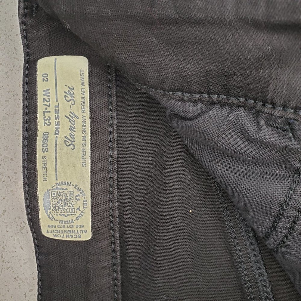 DIESEL - Super Skinny Slandy -ski Joggjeans T27 - Picture 15 of 16
